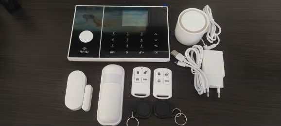 Система охранной сигнализации в дом, гараж, офис, магазин WIFI и GSM