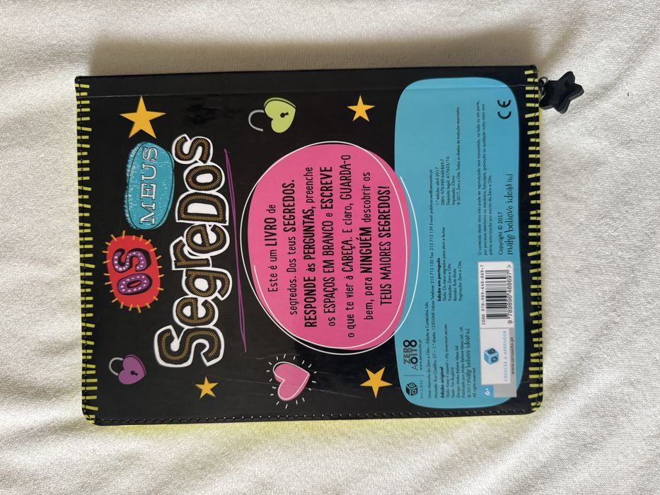 Livro” os meus segredos para abrir e fechar”