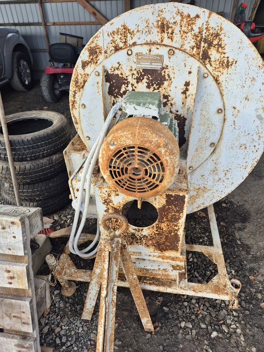 Wentylator do suszarni zboża, kukurydzy