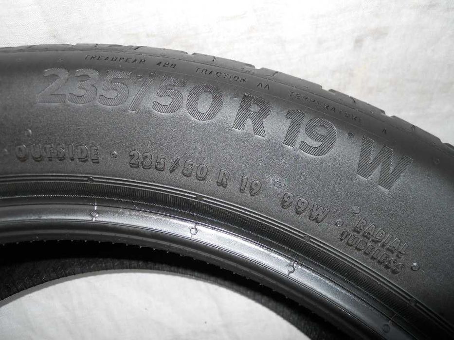 4 opony letnie CONTINENTAL EcoContact 6 235/50 R19 99W
