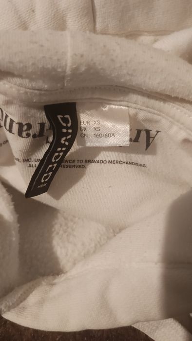 Bawełniana bluza dresowa damska rozmiar XS