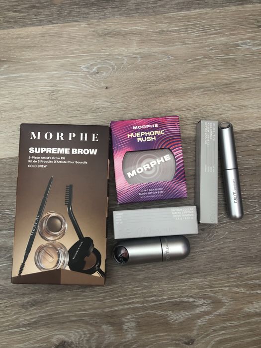 Zestaw kosmetykow morphe, rem beuaty