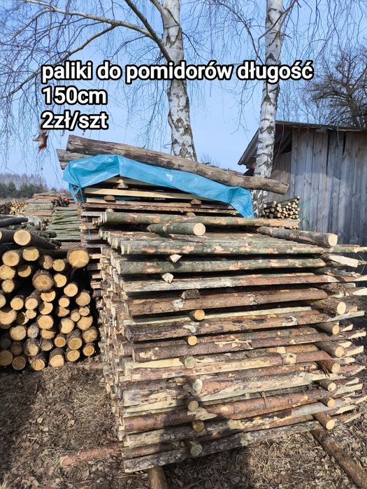 Paliki do pomidorów kołki 150cm tanio