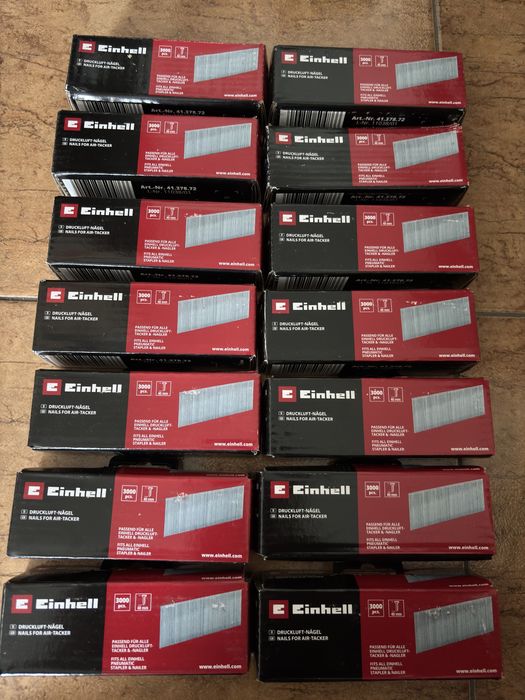 Einhell gwoździe do gwoździarki pistoletu 40mm 3000szt