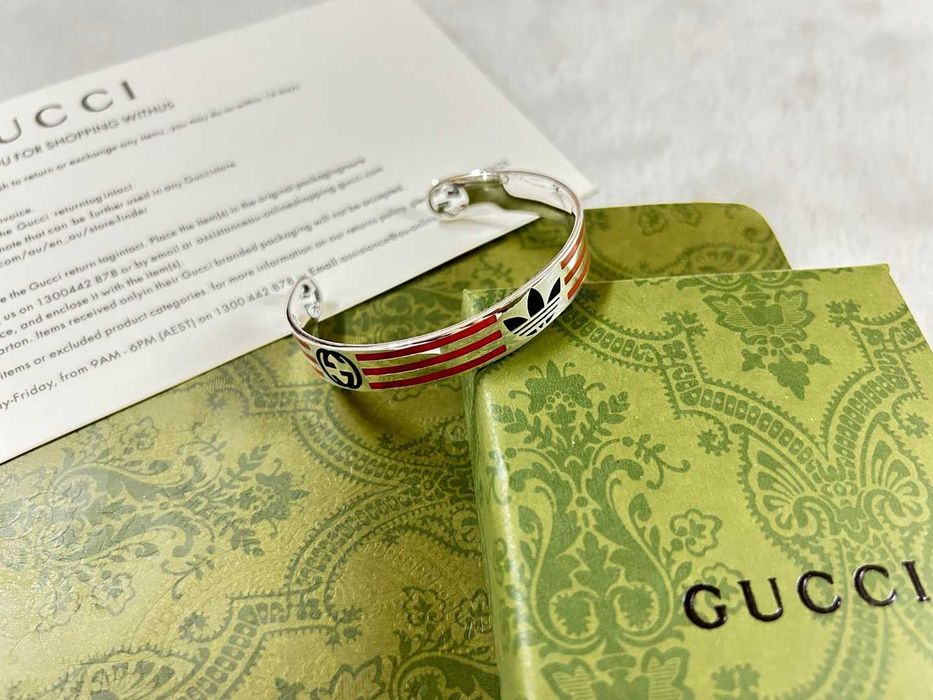 Gucci & Adidas Bransoletka współpracy kolor pomarańczowy