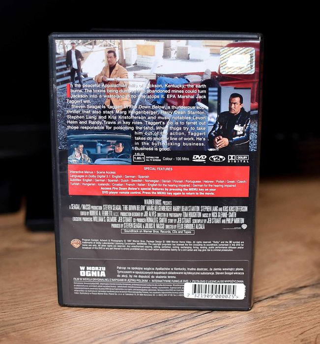 DVD # Steven Seagal - Fire Down Below