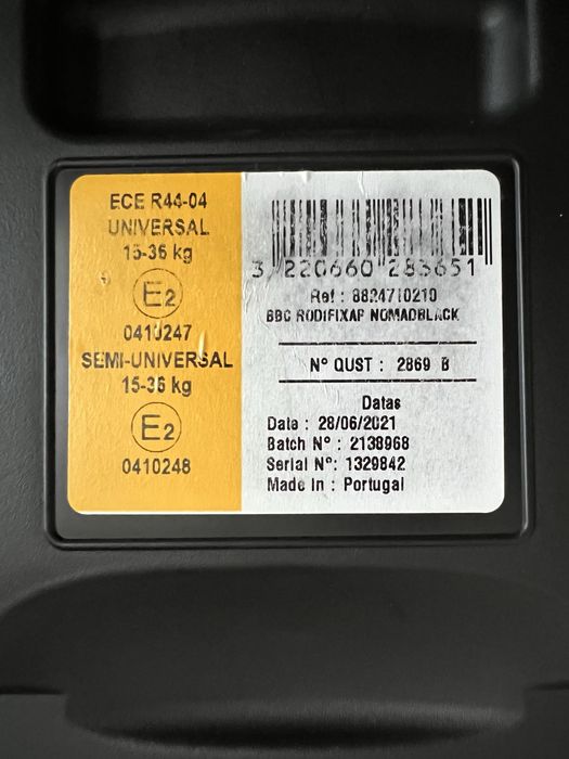 Cadeira Auto 15-36Kg