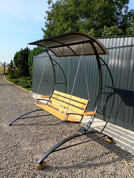 Huśtawka ogrodowa  metalowa