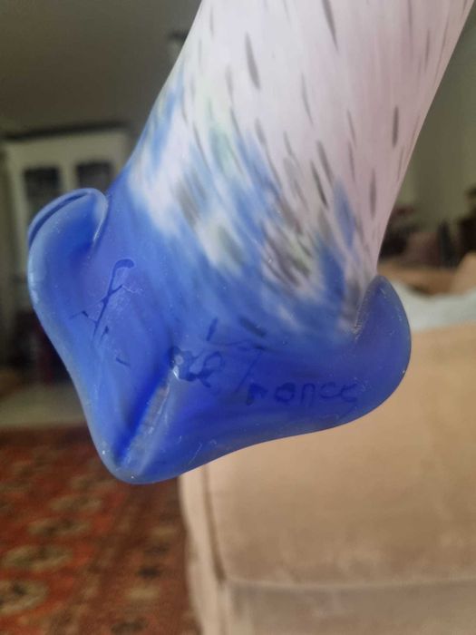 candeeiro de mesa vintage A. de France