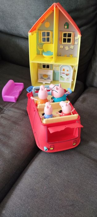 Casa e carro da Peppa Pig