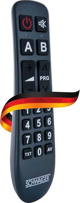 Pilot zdalnego sterowania Schwaiger, uniwersalny