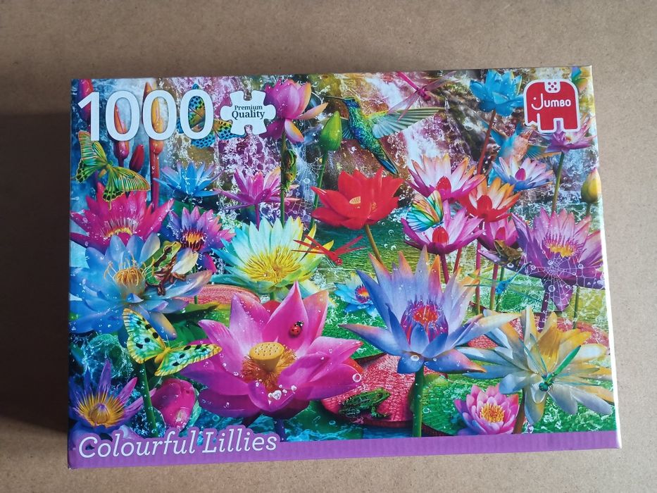 Puzzle 1000 elementów Jumbo