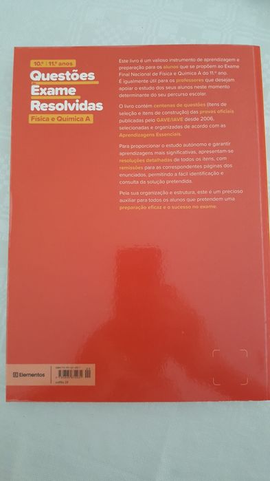 Livros fisica e química A