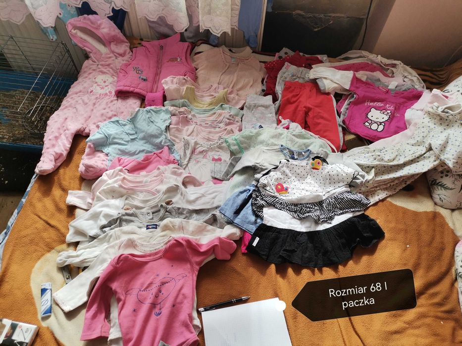 Sprzedam ubranka 68