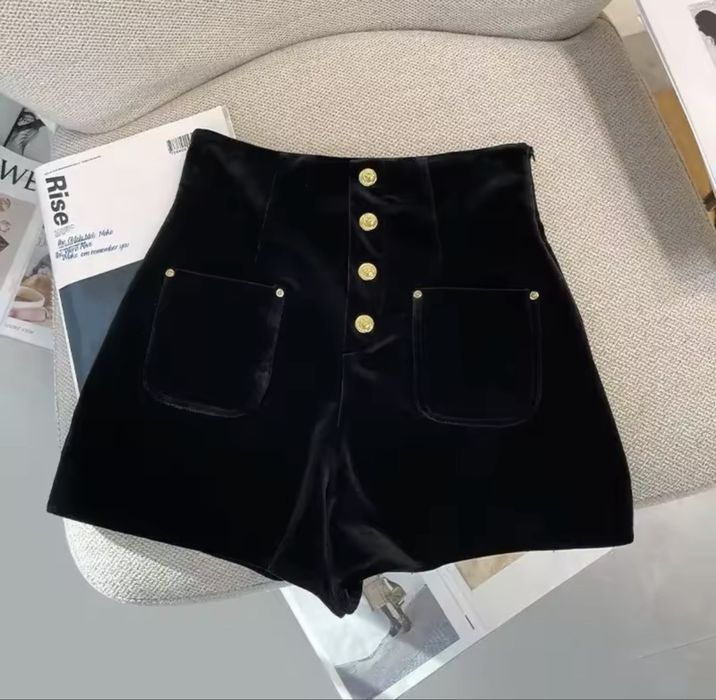 Шорти бархатні велюрові жіночі