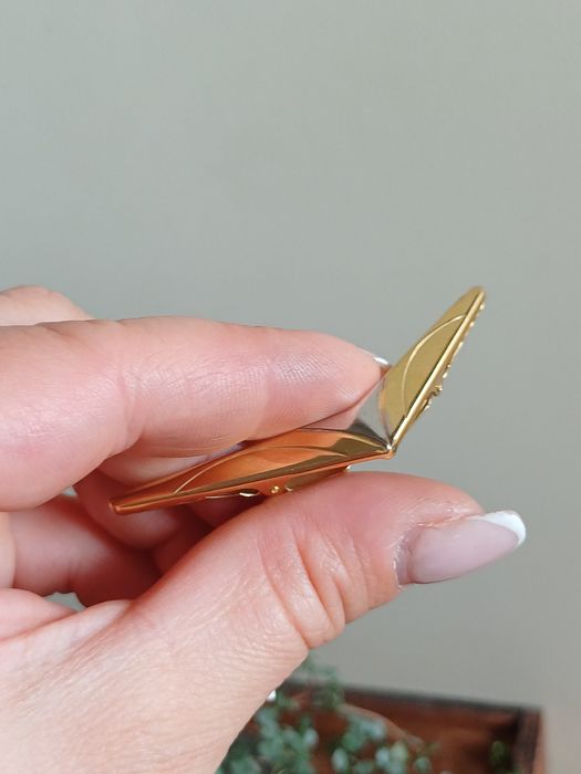 Spinka do kołnierzyka klamra przypinka broszka retro