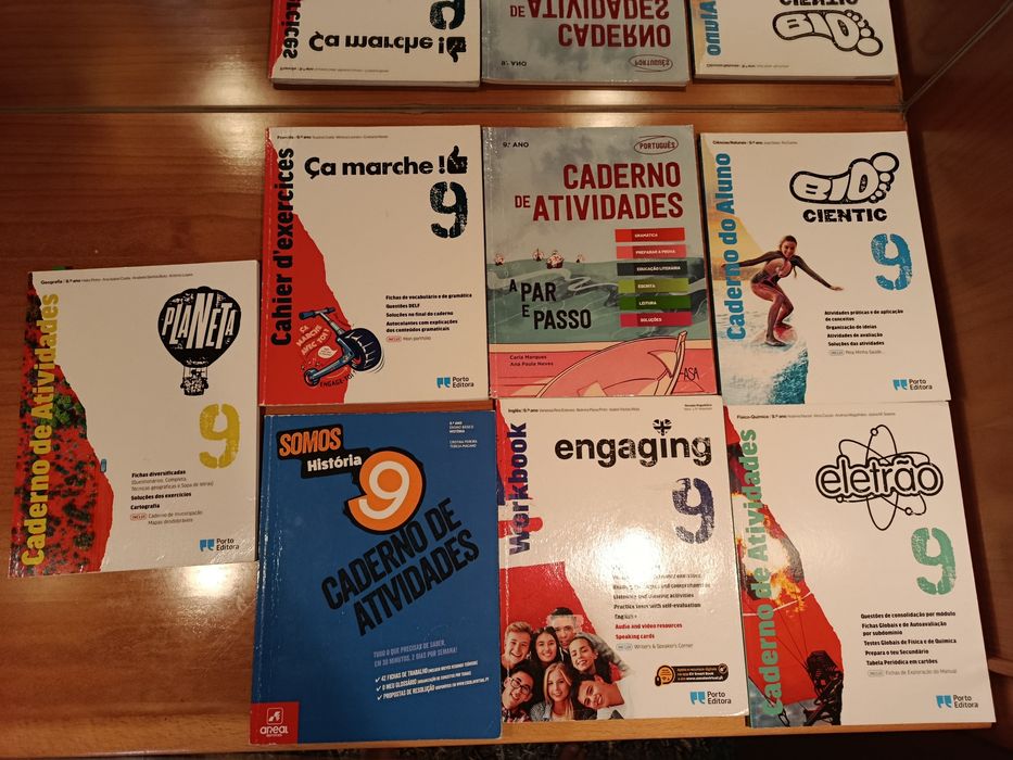 Livros de fichas 9 ano