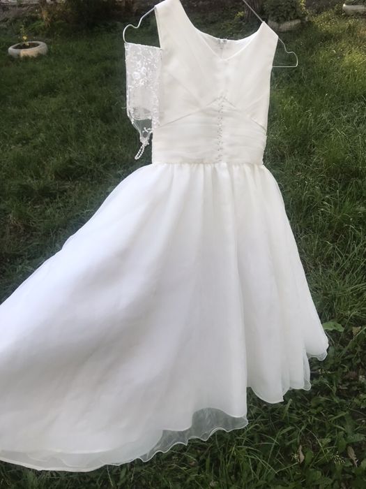 Плаття до першого причастя.( рукавички в подарунок)