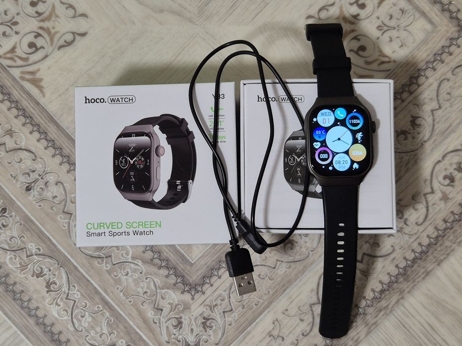 Смарт-годинник Hoco Y33 Smart Watch (Голосовий виклик / HD екран)