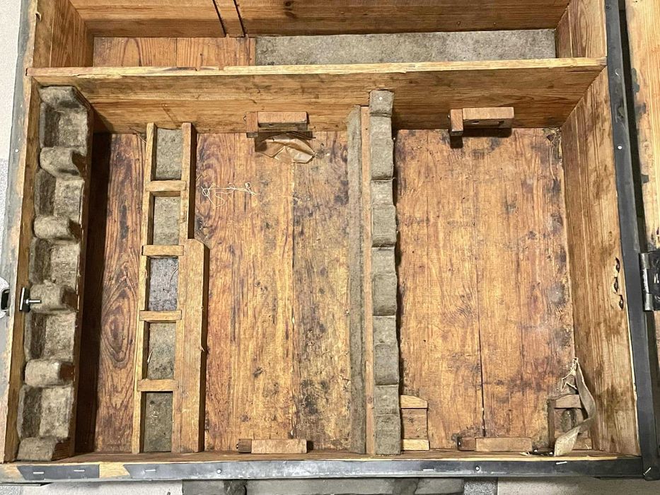 Skrzynia drewniana wzmocniona do PPS wz. 41 - oryginał