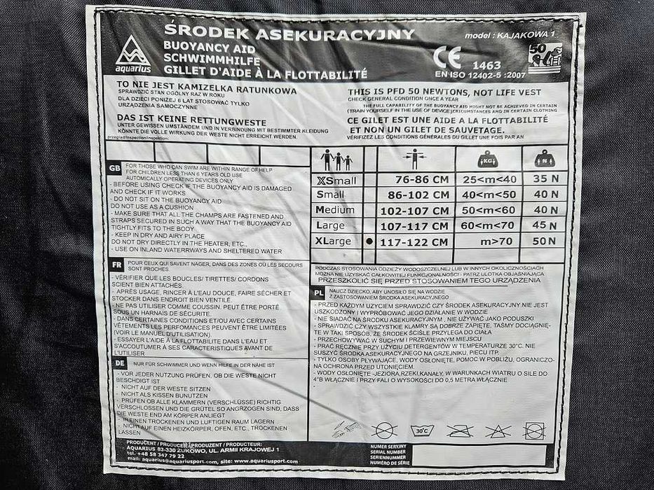 Kamizelka asekuracyjna