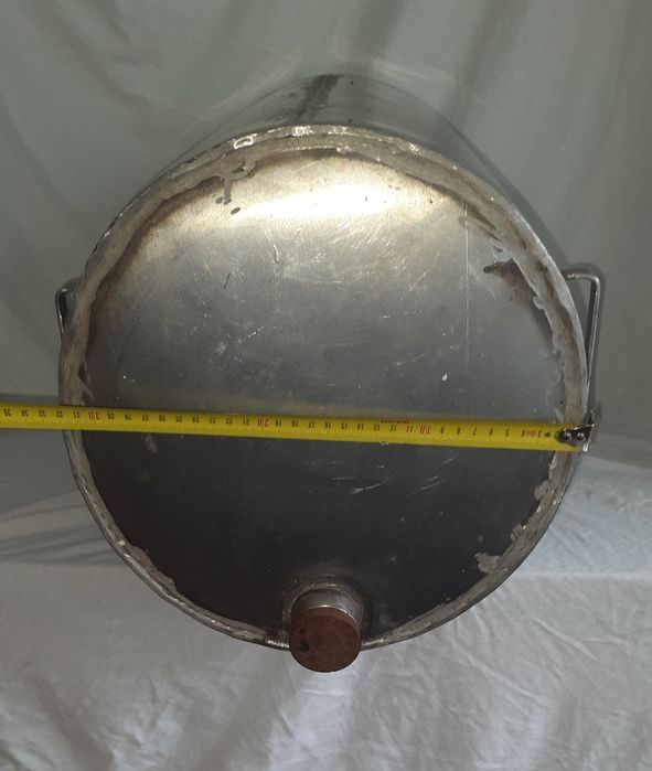 Корабелья нержавейка 44 л.: бочка,канистра,перегонный куб для самогона