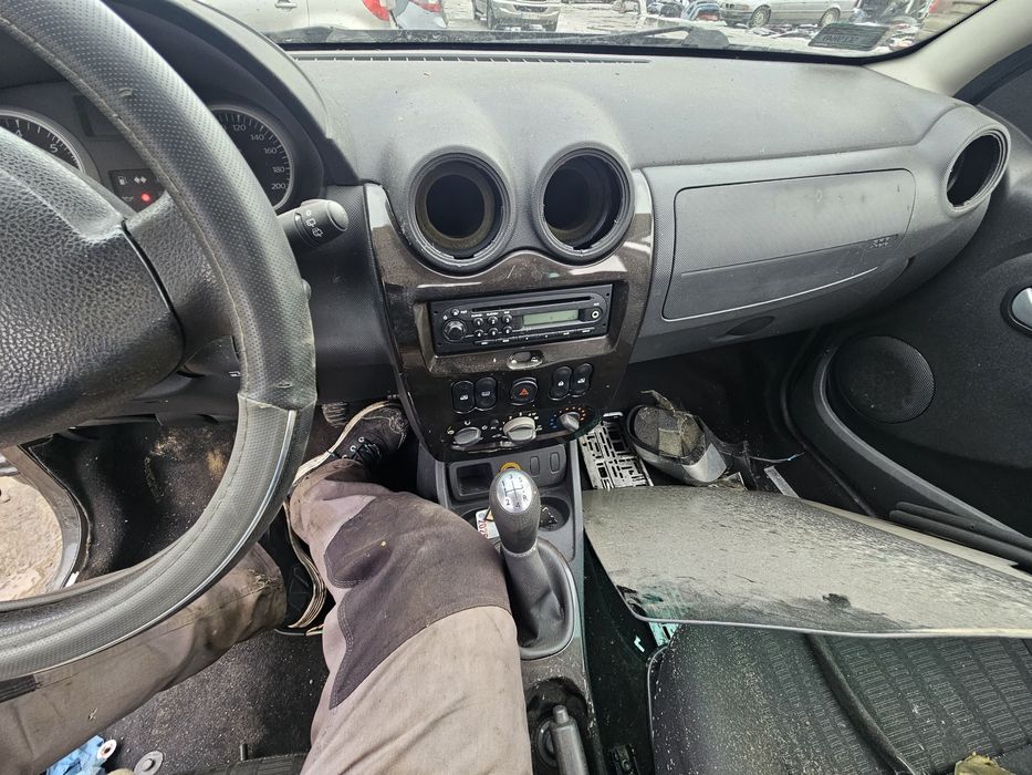 Duster I deska konsola kokpit air bag