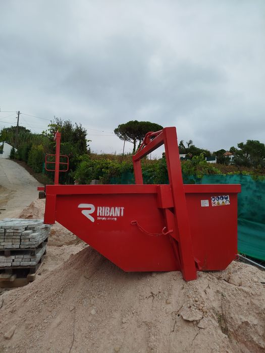 Porta paletes e gamela de grua