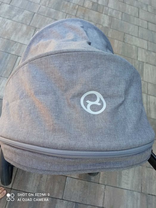 Wózek spacerowy Cybex balios s Manhattan Grey jak nowy+ gratis otulacz