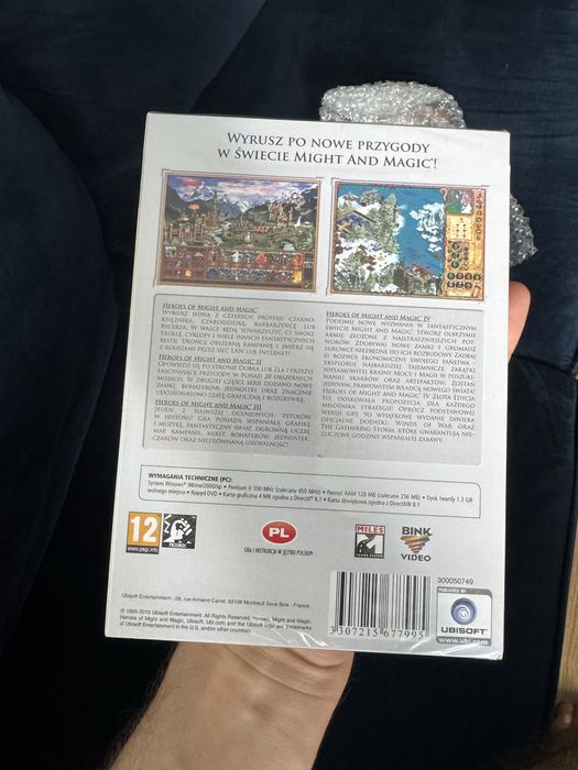 Heroes of Might and Magic I-IV complete exclusive nowa folia box pl pc