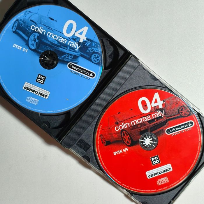 Gra PC - Colin Mcrae Rally 04 GRA PC Super stan - 4x CD