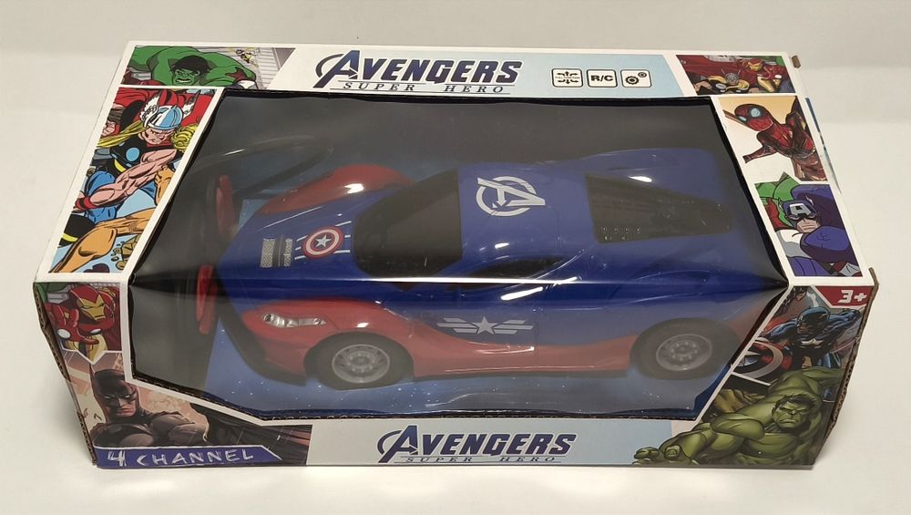 Autko superbohater sterowane R/C