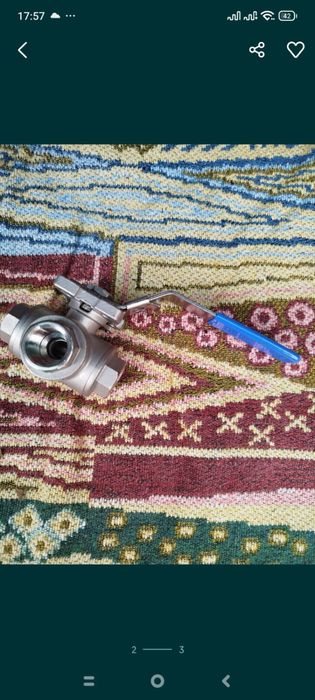 Кран шаровий Genebre 1/2 триходовий