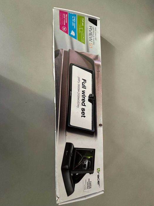 Zestaw cofania Tracer RVIEW S1 – Kamera + Monitor 4.3" – Pełny zestaw