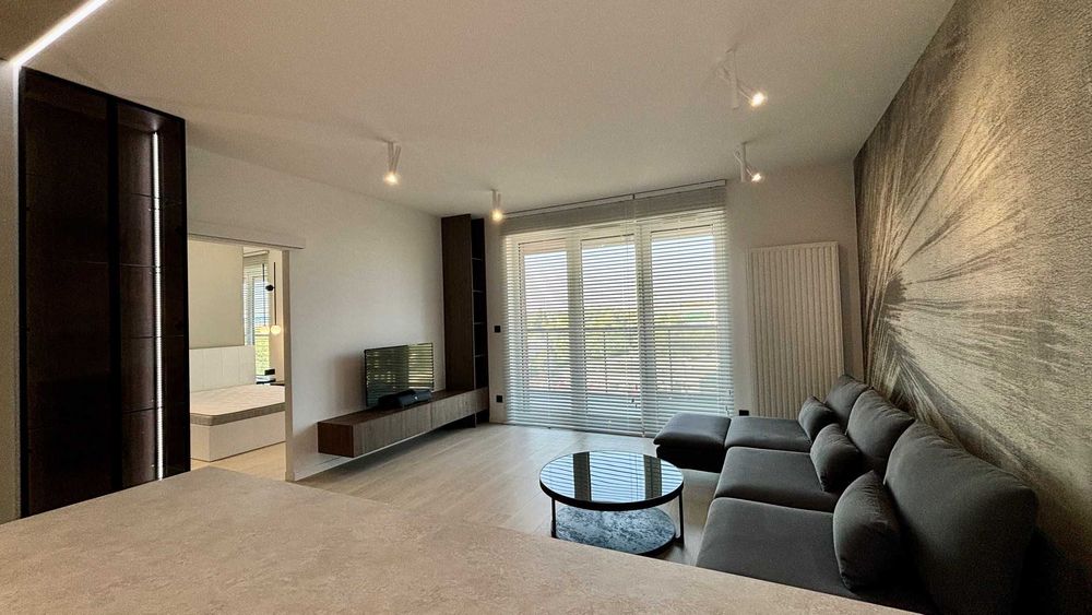 Francuska Park lux apartament Szybowcowa Muchowiec 2 pok duży taras os strzezone wysoki standard garaż podziemny - od 1 października