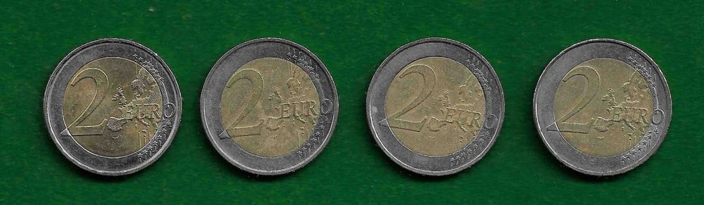 25 Moedas Comemorativas de 2 Euros - ALEMANHA