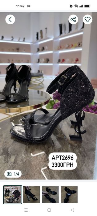 Босоніжки на шпильках, розмір 39-40, Bonond