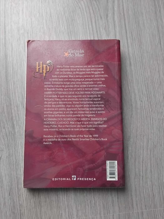 Livro Harry Potter e a Câmara dos Segredos J. K. Rowling 5ª Edição
