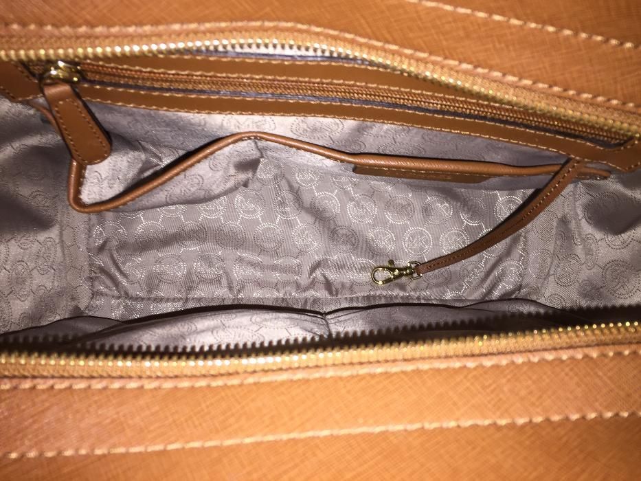 Tobra Michael Kors Hamilton brązowa z ćwiekami