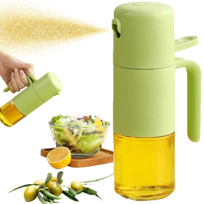 Sprayer do oliwy oleju 210ml szklany pojemnik w sprayu