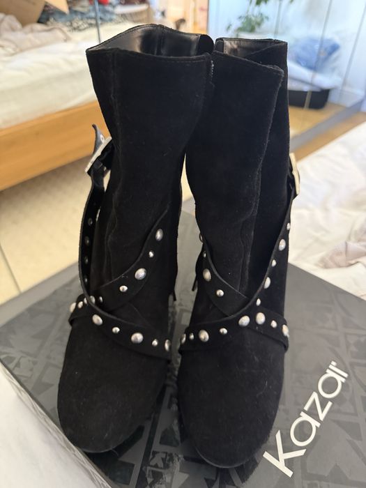 Botki kazar z cwiekami