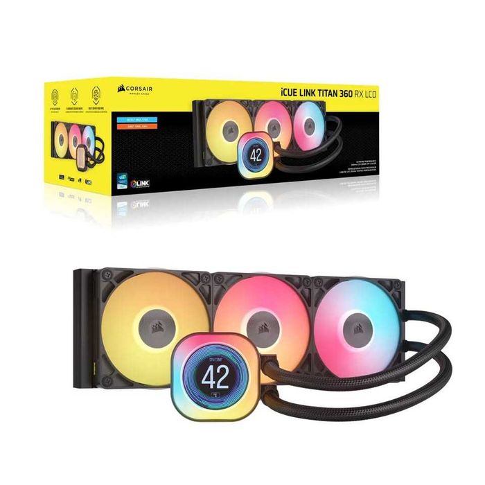 AIO Corsair Titan 360 RX LCD – Novo