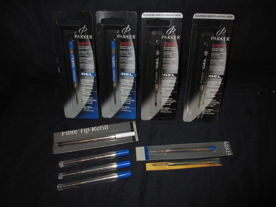 Recargas para Caneta Parker Gel Ball Pen