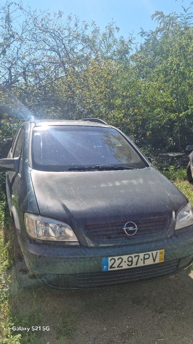 Opel zafira para peças ou reparação