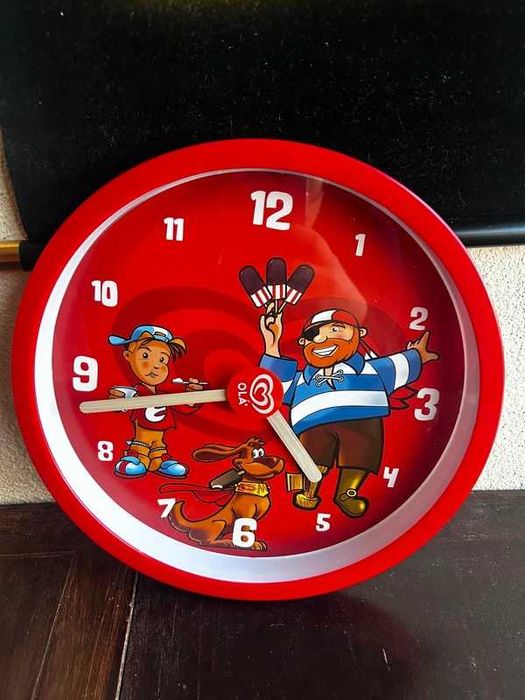 Relógio de Parede Promocional Vintage Olá Gelados