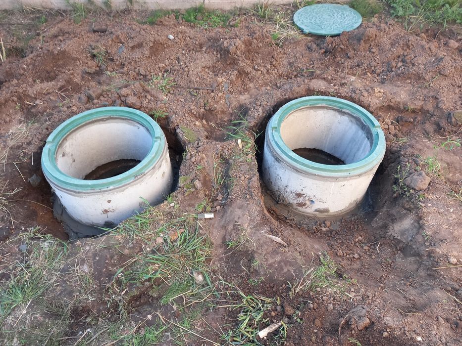 Бетонні кільця Каналізація септик Вигрібні ями доставка монтаж