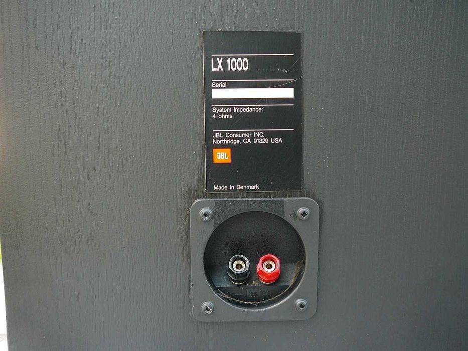 Kolumny JBL LX1000 potężne bas 4x20cm