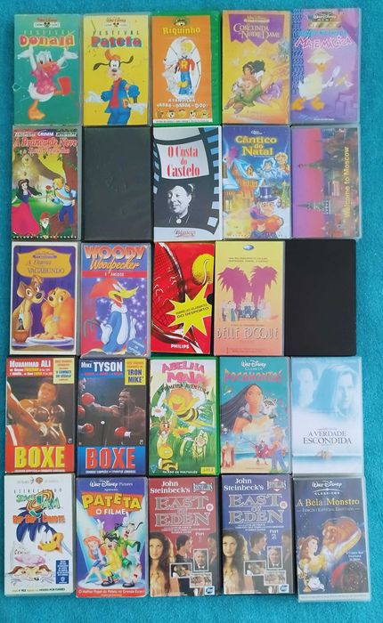 Colecção VHS Originais .. desde 0.50€