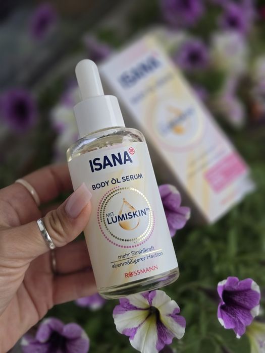 Isana Body öl serum Lumiskin olejek do ciała