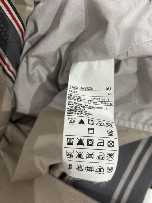 Benetton męska wiatrówka kurtka rozmiar M